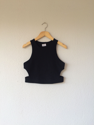 Siyah croptop