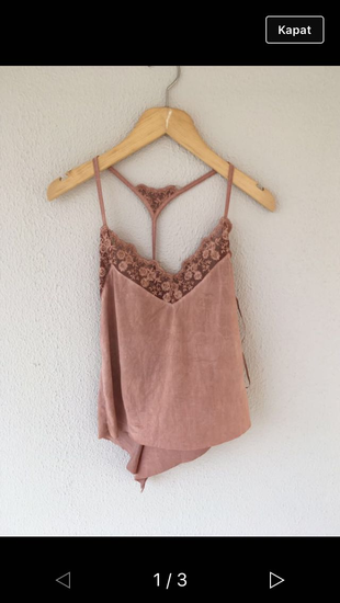 Bershka Bershka dantel bluz