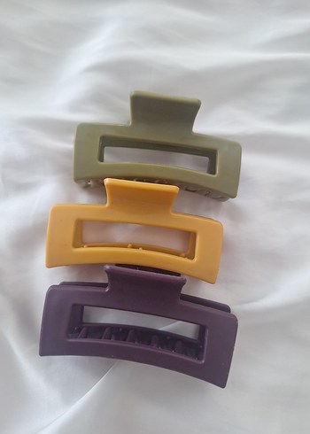 Pastel Renkli Elastik Plastik Saç Tokaları - Görsel 5