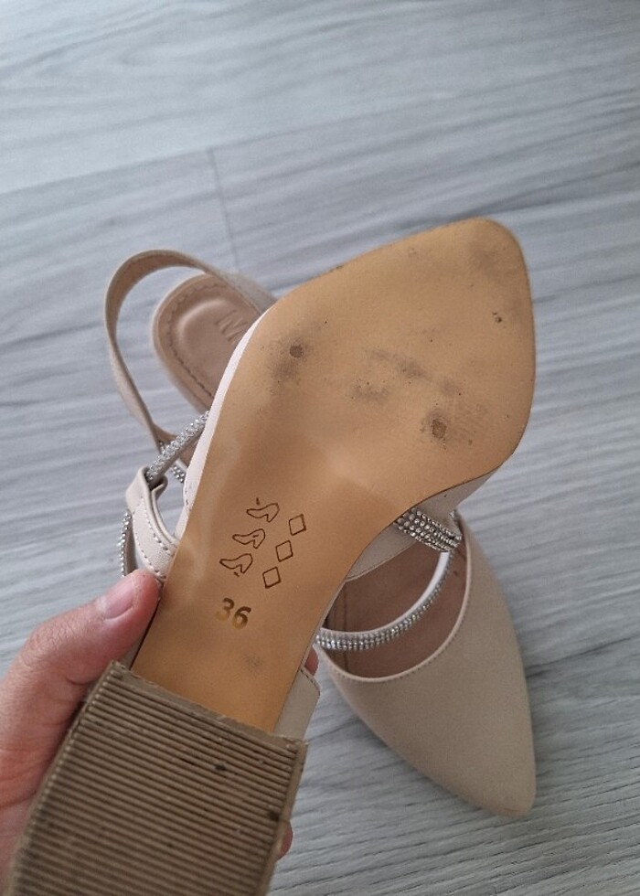 Abiye Taşlı Ayakkabı.  - Görsel 3