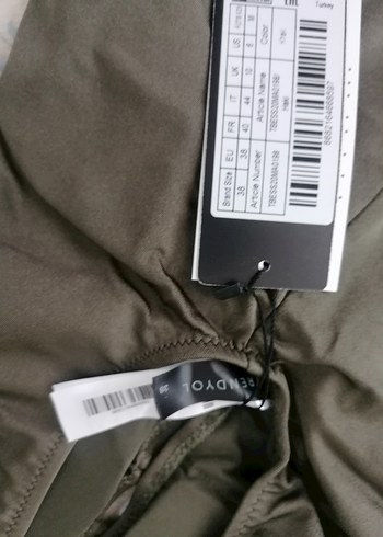 Gri Kemerli Vintage Tarz Mayo - Görsel 4