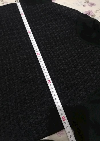 Siyah Erkek Örgü Salaş Kazak - Görsel 6