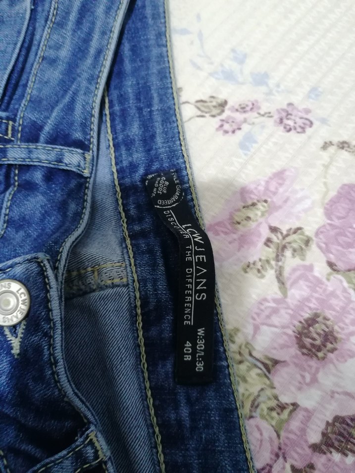 Kadın Mavi Denim Midi Boy Regular Fit Jean - Görsel 5