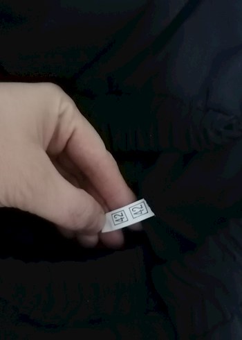 Kadın Siyah Düğmeli Salaş Kumaş Pantolon - Görsel 2