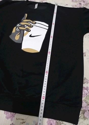 Kız Siyah Baskılı Rahat Eşofman Takımı - Görsel 6