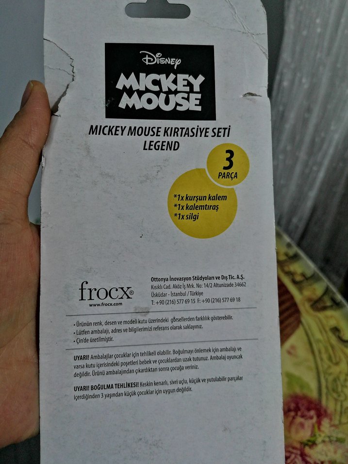 Disney Mickey Mouse Kırtasiye Seti - Görsel 3