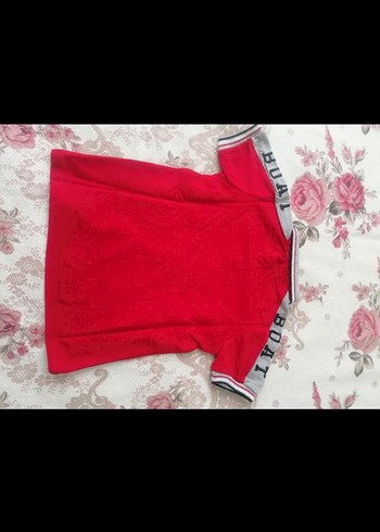 Erkek Kırmızı Kısa Kollu Polo Yaka Tişört - Görsel 7