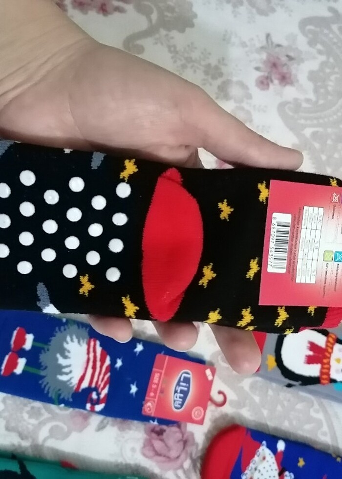 Kaydırmaz taban havlu çorap  - Görsel 2