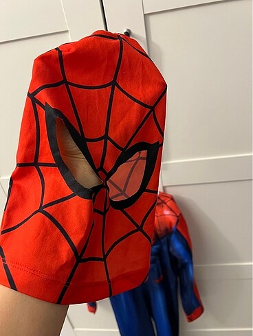 10 Yaş Beden Spiderman kostüm 9-10 yaş