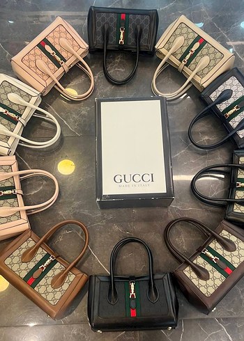 Zincir Detaylı Çok Renkli Deri Kadın Çanta - Görsel 11