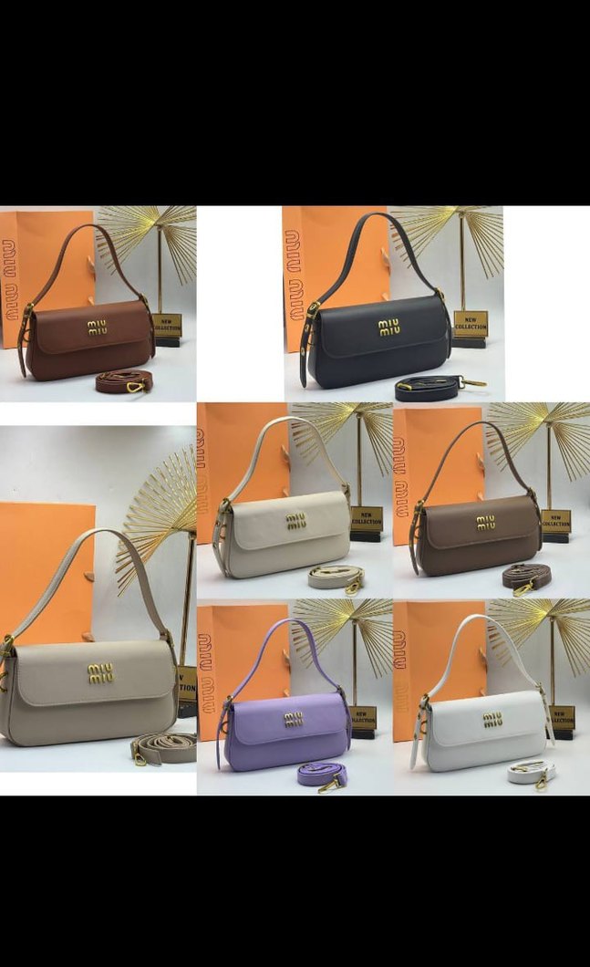 Zincir Detaylı Çok Renkli Deri Kadın Çanta - Görsel 5