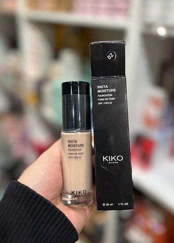 Kiko Insta Moisture Fondöten 02 Beige