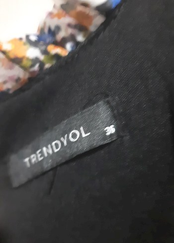 Bohem Mini Kolsuz Fırfırlı Elbise - Görsel 6