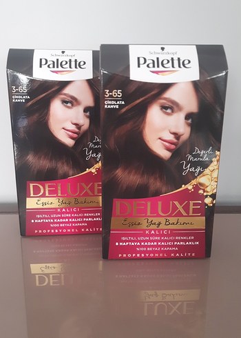 Palette Deluxe Kalıcı Çikolata Kahve Saç Boyası 3-65