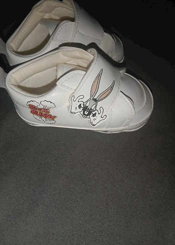 İnci Detaylı Beyaz Kız Çocuk Babet - Görsel 3