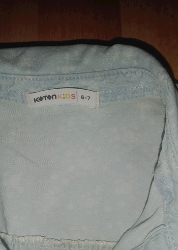 Pembe Düğmeli Kolsuz Pamuklu Gömlek - Görsel 4