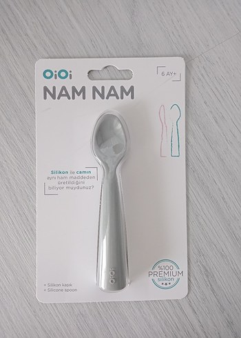 Beden Oioi Gri Çocuk Kaşığı
