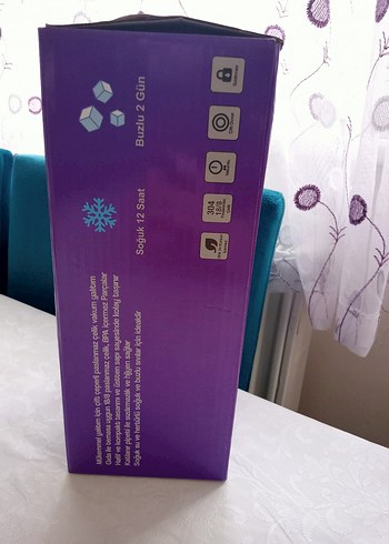 Mor Lumin Termos Matara - Görsel 5