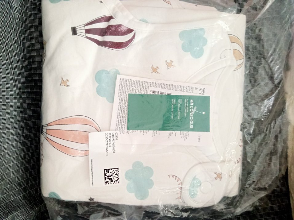 Pamuklu Çocuk Uyku Tulumu - Pastel Desenli - Görsel 5