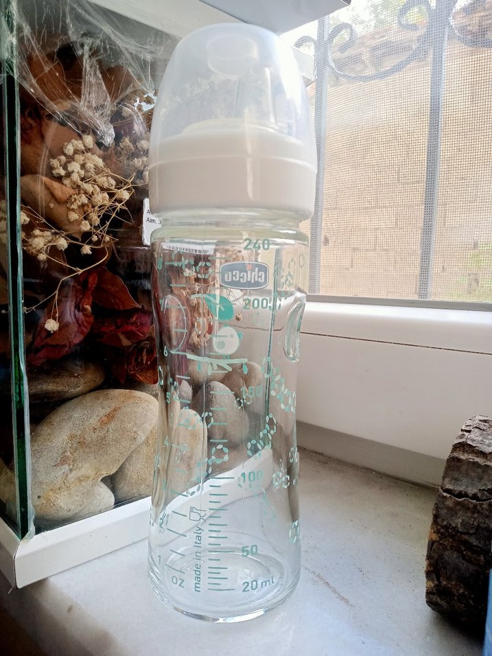 Beyaz Chicco Bebek Biberonu - Görsel 3