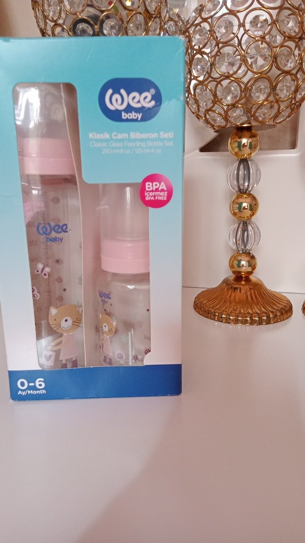 Pembe Bebek Biberonu 2'li Set - Görsel 2