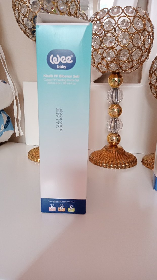 Mavi Silikon Bebek Biberonu - Görsel 3