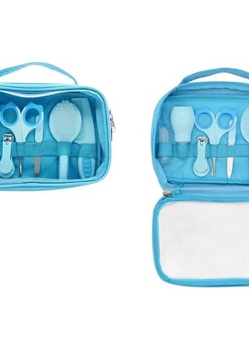 Bebek Bakım Seti Mavi Çantalı - Görsel 3