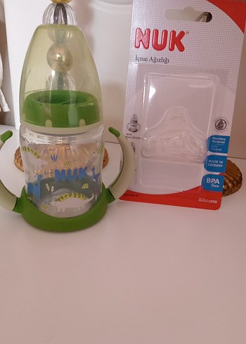 NUK Yeşil Bebek Biberonu - Görsel 2