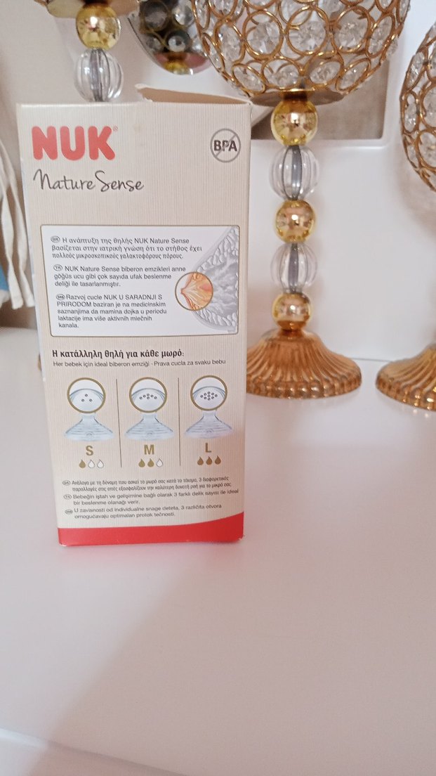 nuk nature sense cam biberon - Görsel 2