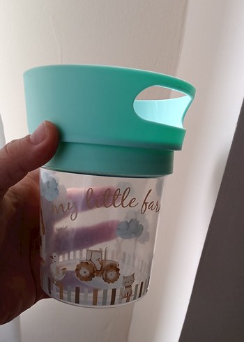 Pastel Turkuaz Bebek atıştırma kabı - Görsel 4