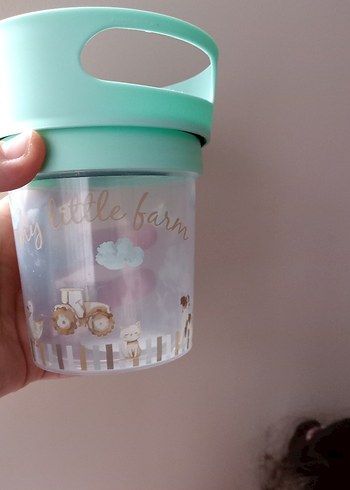 Pastel Turkuaz Bebek atıştırma kabı - Görsel 3