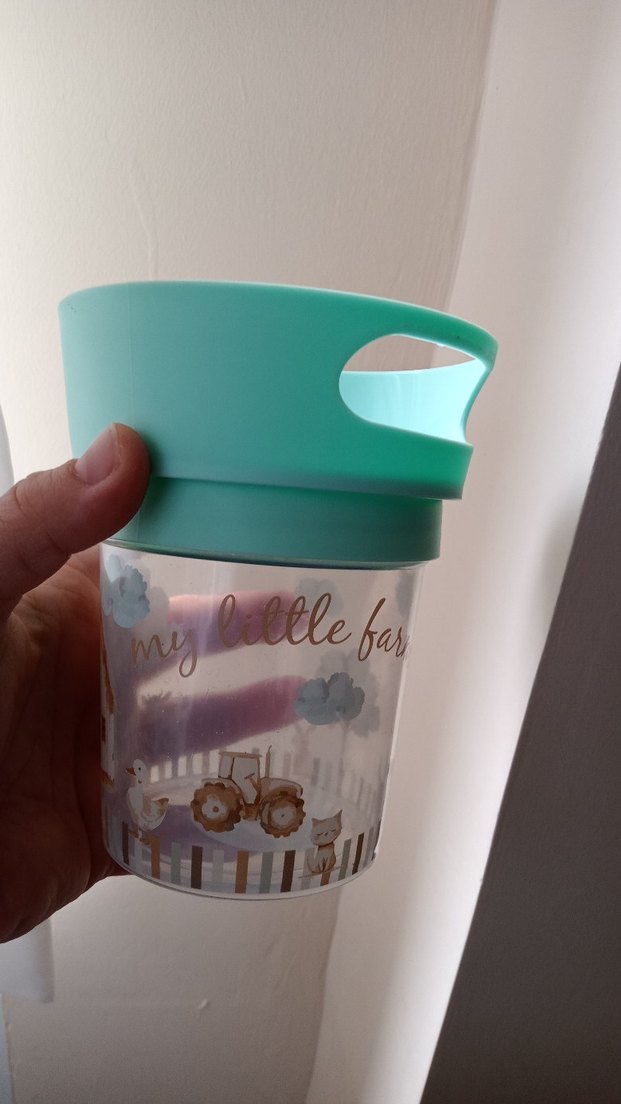 Pastel Turkuaz Bebek atıştırma kabı - Görsel 4