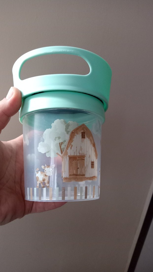 Pastel Turkuaz Bebek atıştırma kabı - Görsel 2