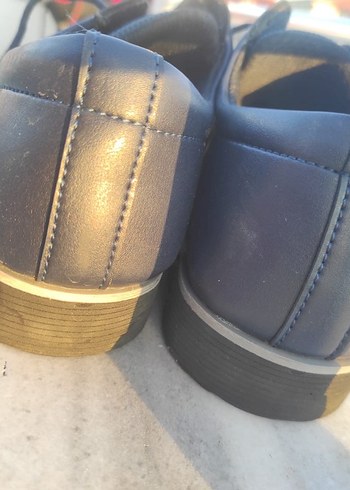 Lacivert Street Style Erkek Bağcıklı ayakkabı - Görsel 2