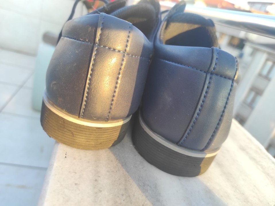 Lacivert Street Style Erkek Bağcıklı ayakkabı - Görsel 2