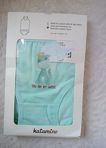 Kız bebek atlet külot takım  - Görsel 2