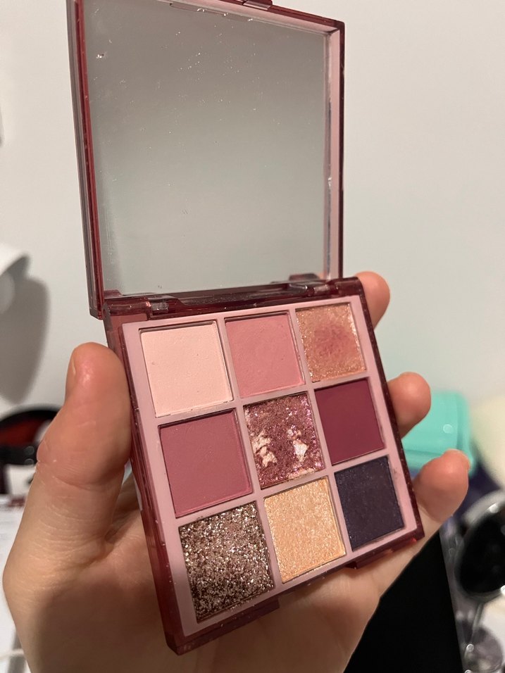 Bordo Renk 9'lu Far Paleti - Görsel 2