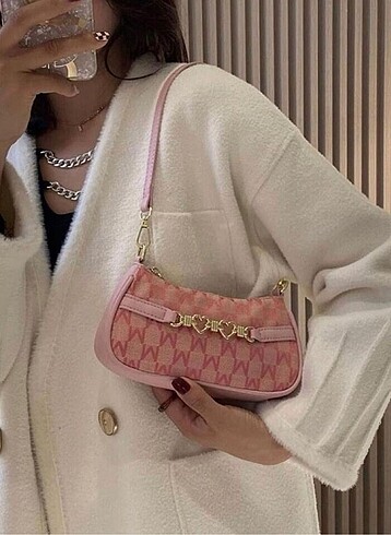 Shein Pembe Baget Çanta