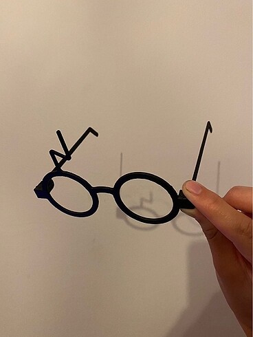  Beden siyah Renk Harry Potter Cosplay Gözlük