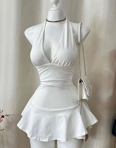 Zara Mini elbise y2k gotik Lolita