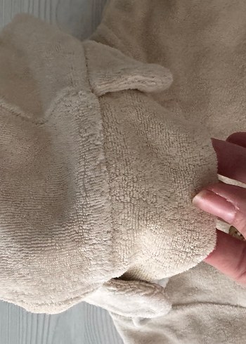 Bej Kürklü Bebek Tulumu - Görsel 3