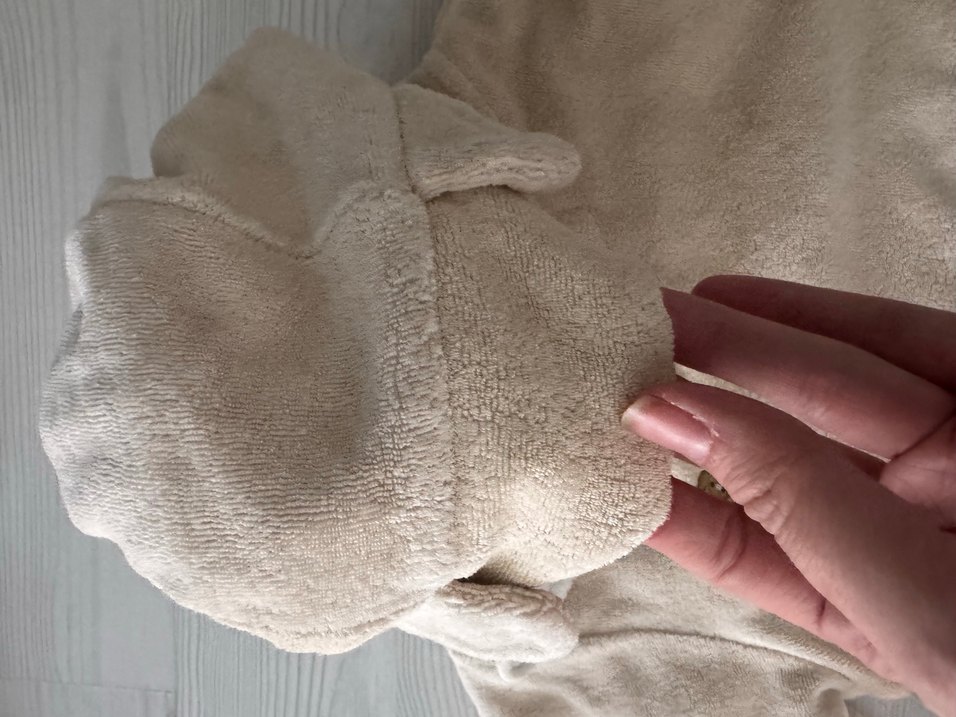 Bej Kürklü Bebek Tulumu - Görsel 3