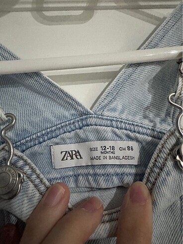 1,5 Yaş Beden Zara tulum
