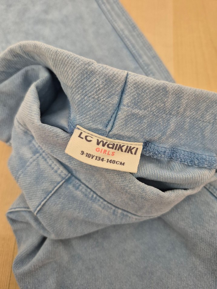 Gri Midi Boy Rahat Kesim Tayt Pantolon - Görsel 2