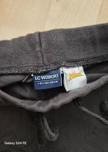 LC Waikiki Gri Spider-Man Baskılı Erkek Şort