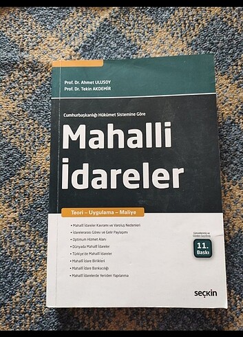 Mahalli idareler