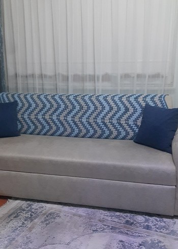 Bohem Gri Nakışlı Kırlent - Görsel 3