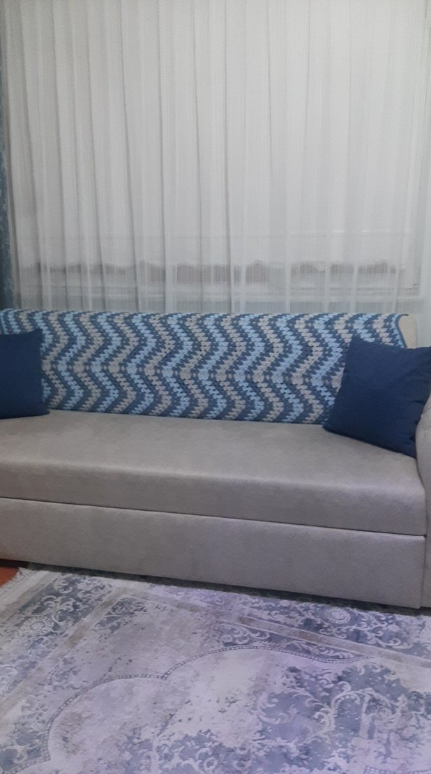 Bohem Gri Nakışlı Kırlent - Görsel 3