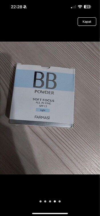Beden Farmasi Bb Pudra