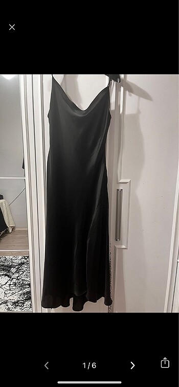 xl Beden Saten elbise